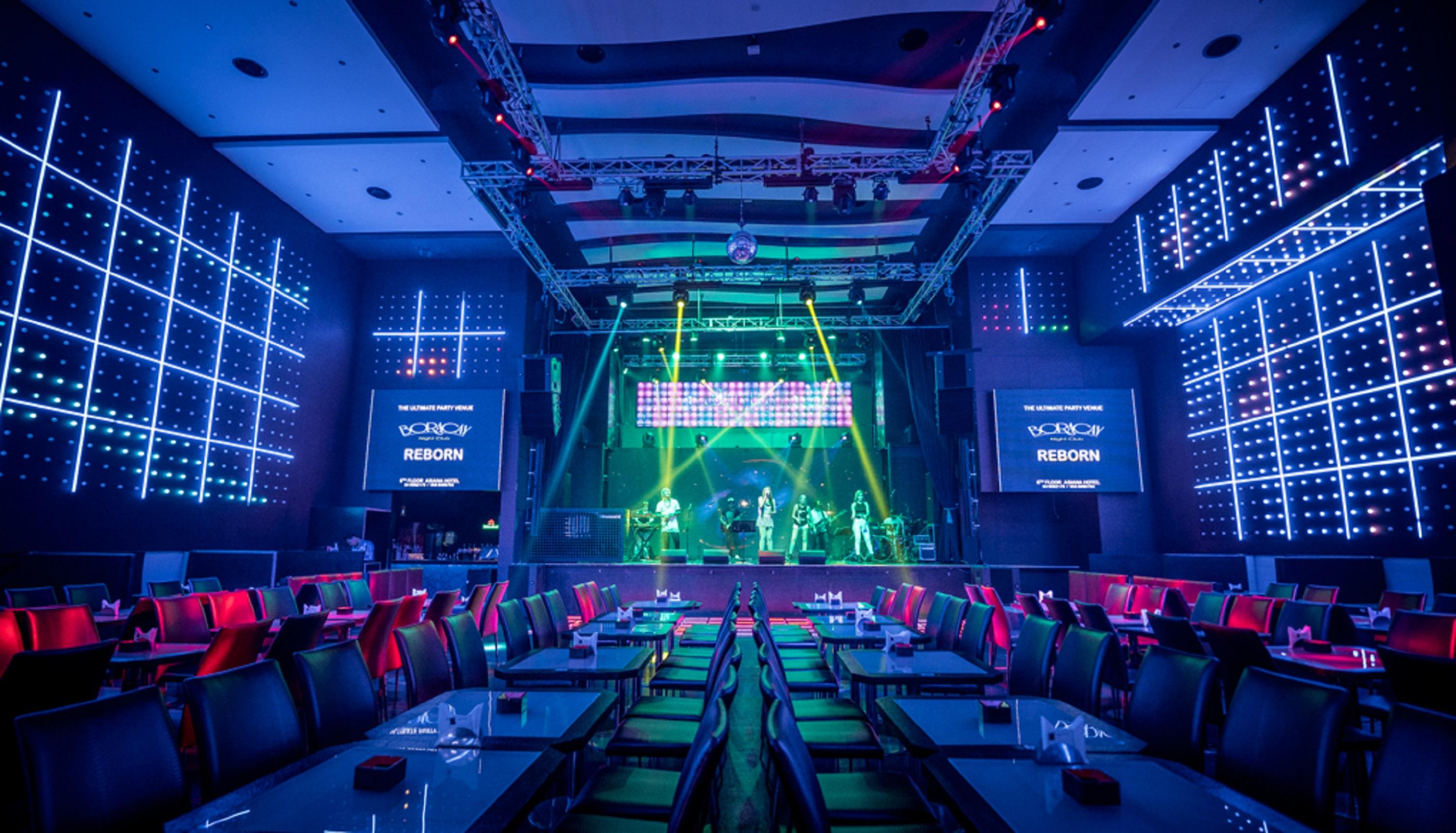Asiana Hotel Dubai Exterior photo The interior of the nightclub