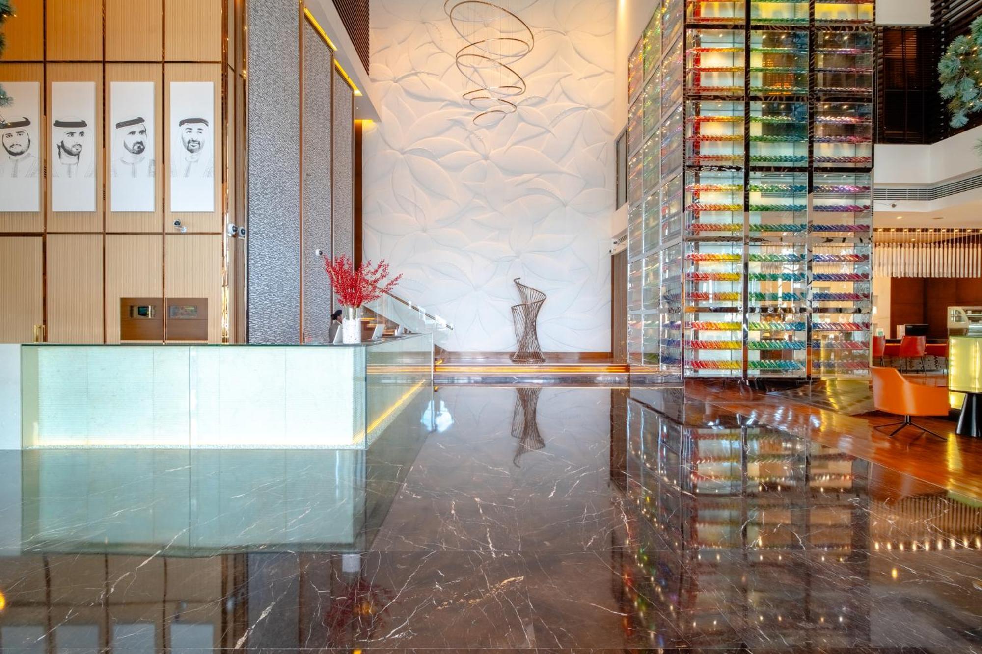 Asiana Hotel Dubai Exterior photo The lobby of the hotel